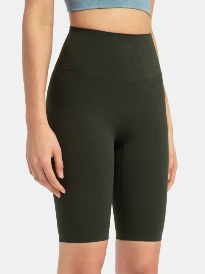 Fashion Sava | Active Shorts | High Rise Wide Waistband