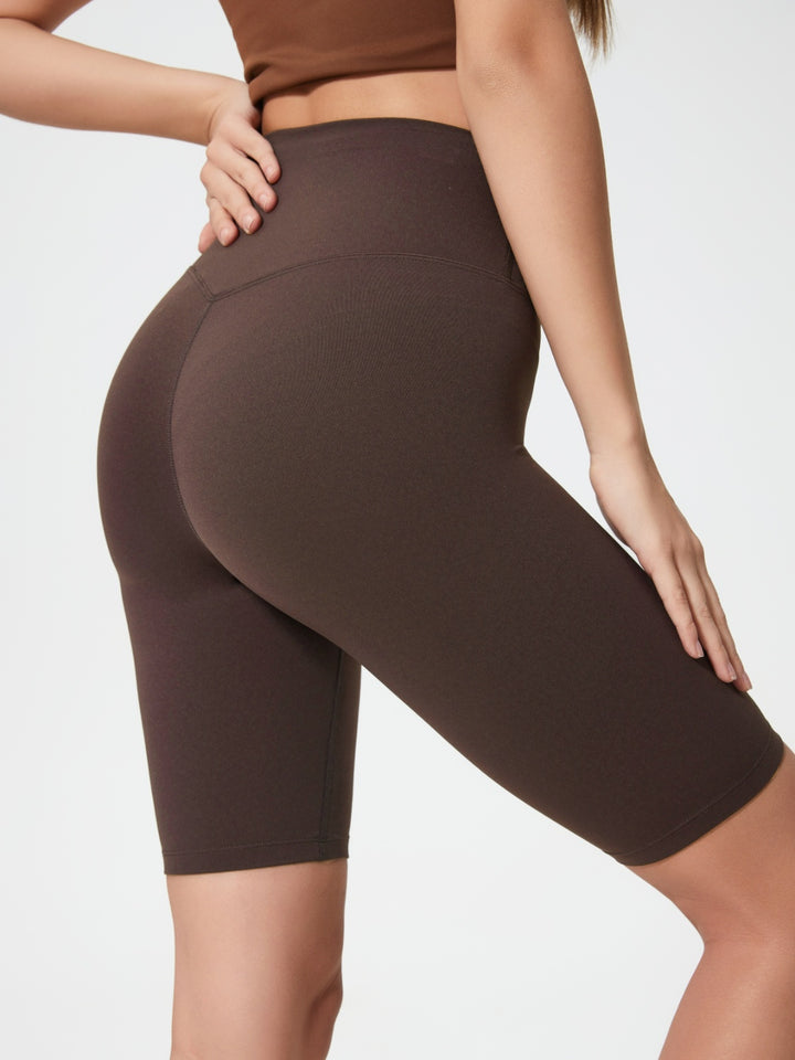 Fashion Sava | Active Shorts | High Rise Wide Waistband