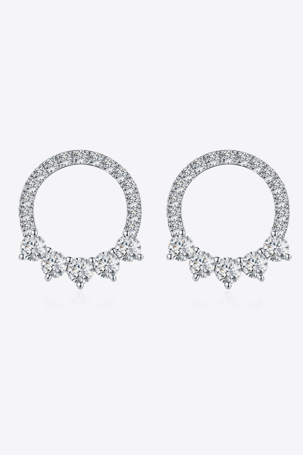 Fashion Sava | Moissanite Earrings | Elegant Sparkle