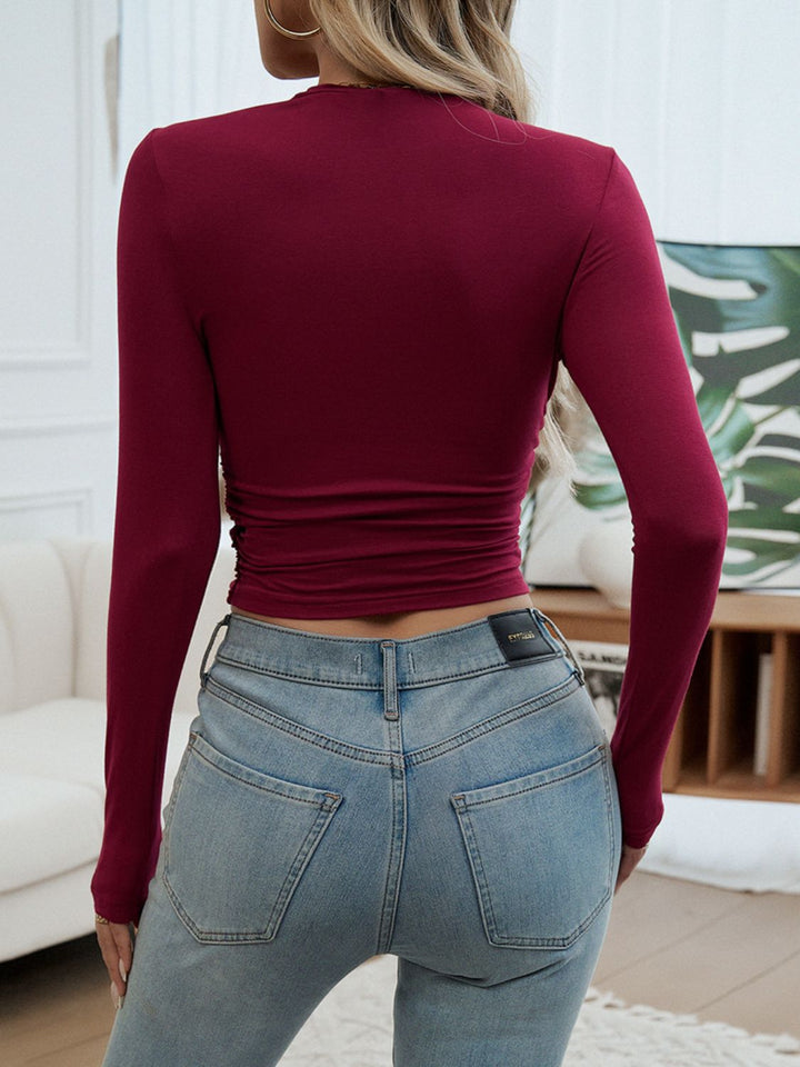 Fashion Sava | Long Sleeve T-Shirt | Versatile Everyday Wear