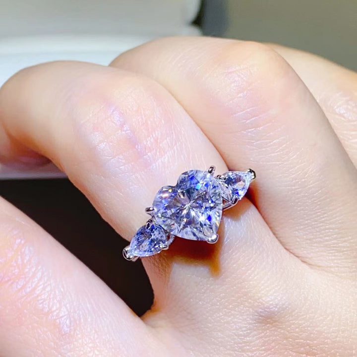 Fashion Sava | Moissanite Ring | 925 Sterling Silver Elegance