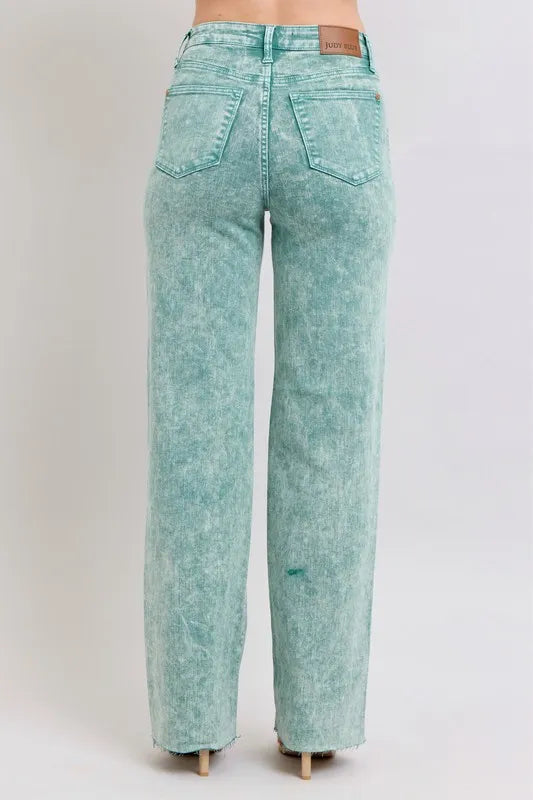 Fashion Sava | High Waist Dad Jean | Raw Hem Plus Size Jeans