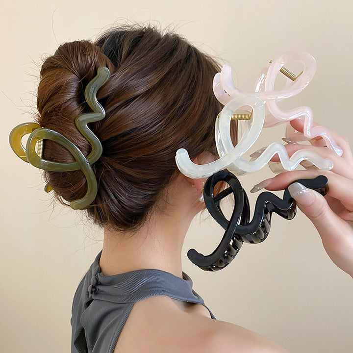 Fashion Sava | Acrylic Hair Claw Clip | Secure All-Day Hold