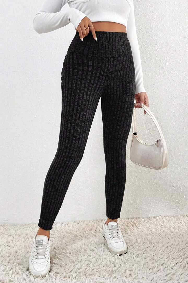 Fashion Sava | Ribbed High Waist Leggings | Ultimate Comfort Fit