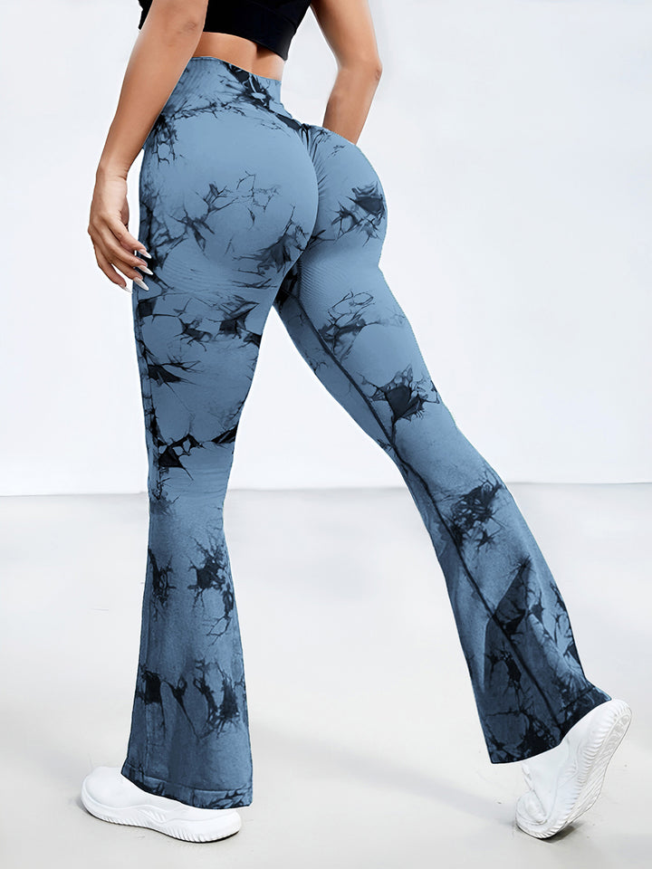 Fashion Sava | High Waist Leggings | Tie-Dye Active Comfort