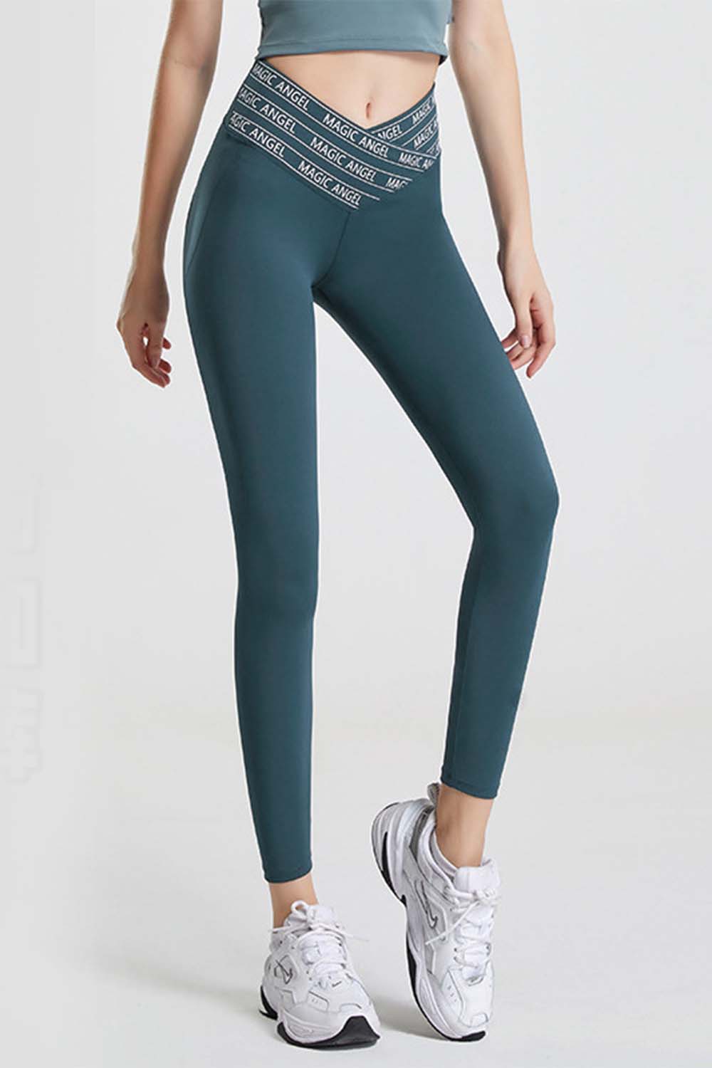 Pantalon de sport à taille large