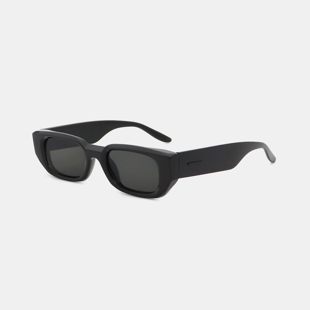 Polycarbonate Frame Rectangle Sunglasses