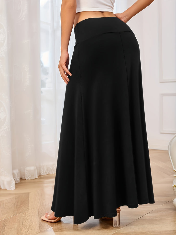 Fashion Sava | Maxi Skirt | Elastic Waist for Comfort