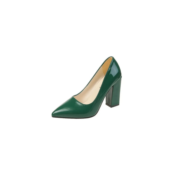 Fashion Sava | Point Toe Block Heels | Elegant Comfort