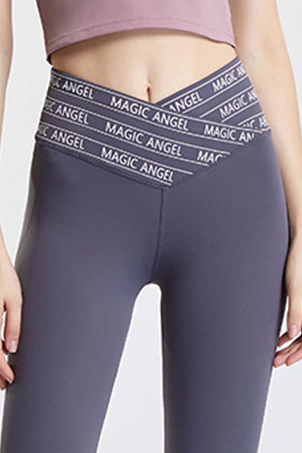 Pantalon de sport à taille large