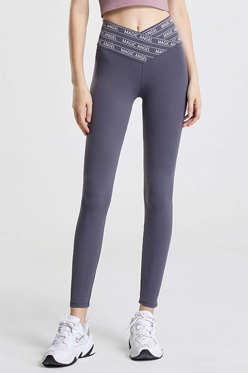 Pantalon de sport à taille large