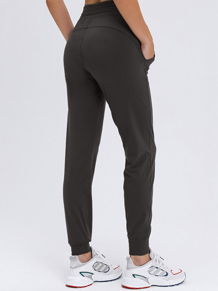 Fashion Sava | Tied Joggers | Double Take with Pockets