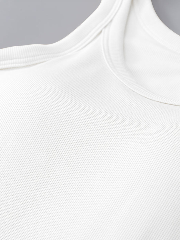 Fashion Sava | Round Neck Tank | Built-In Bra Support