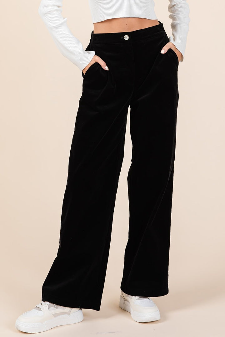 Fashion Sava | Corduroy Pants | Back Elastic Waist Comfort