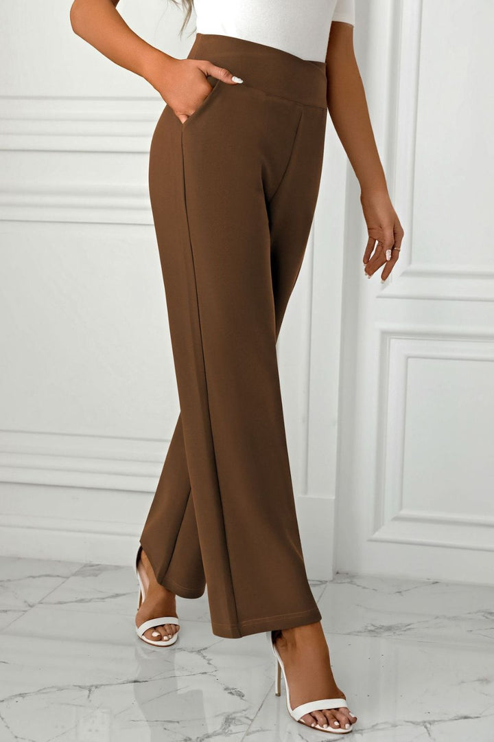 Fashion Sava | High Waist Pants | Convenient Pockets