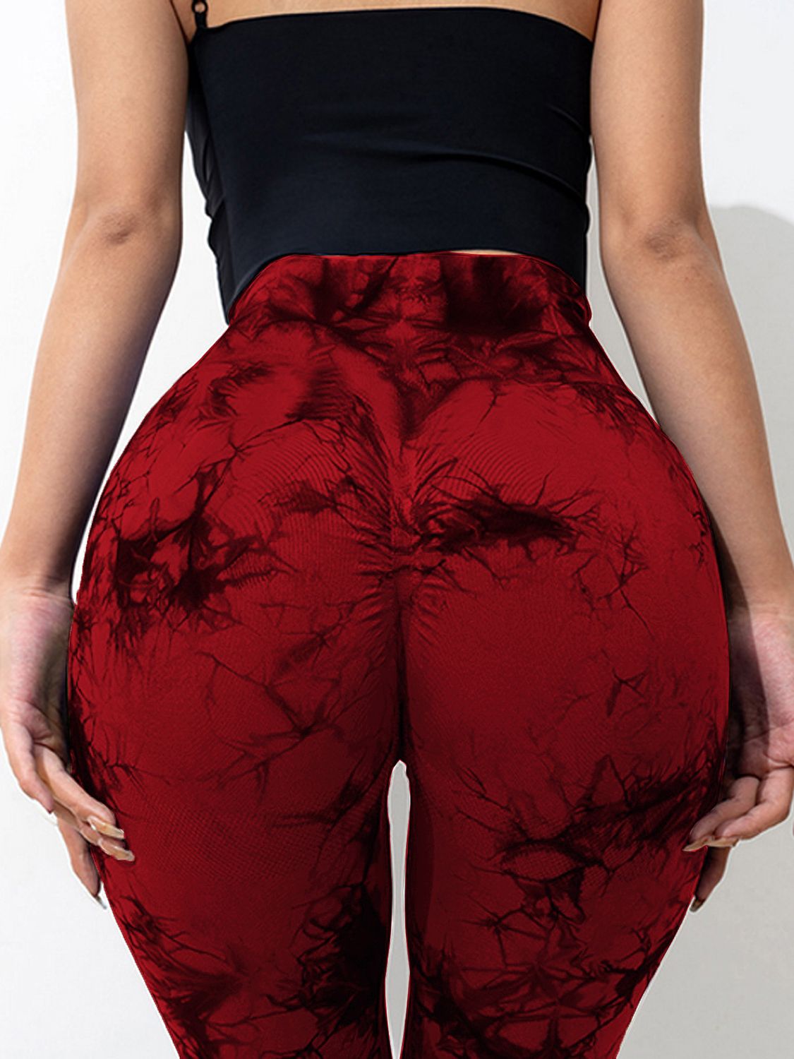 Fashion Sava | High Waist Leggings | Tie-Dye Active Comfort
