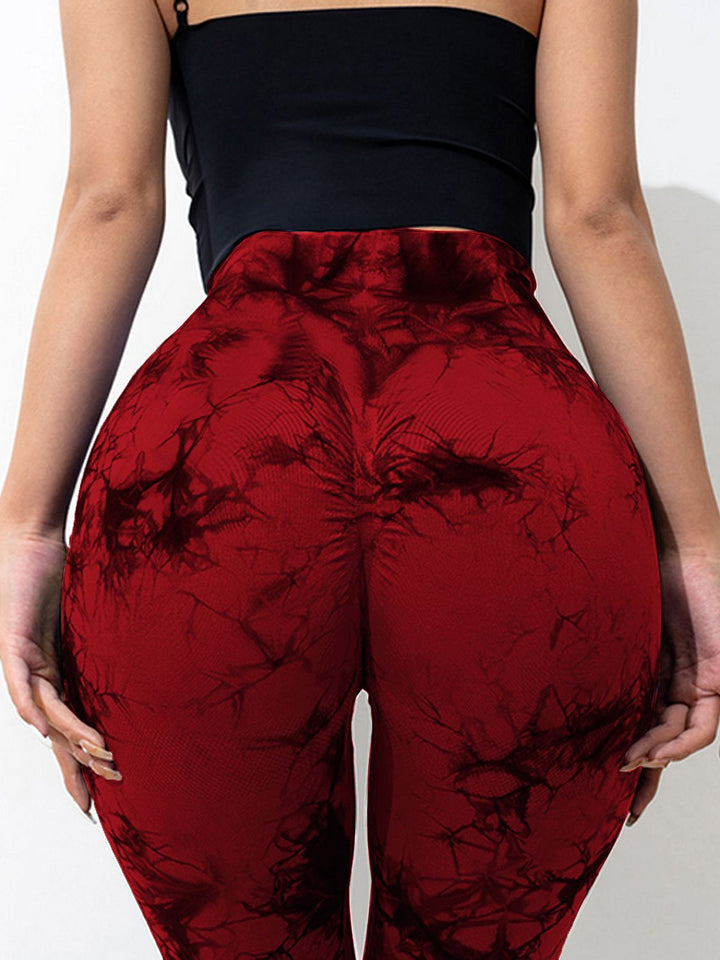 Fashion Sava | High Waist Leggings | Tie-Dye Active Comfort