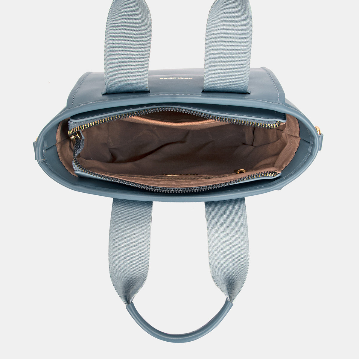 Fashion Sava | Small Handbag | Embossed Pattern Handles