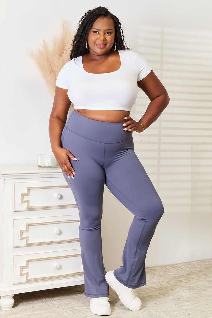 Fashion Sava | Bootcut Sports Pants | Wide Waistband Comfort