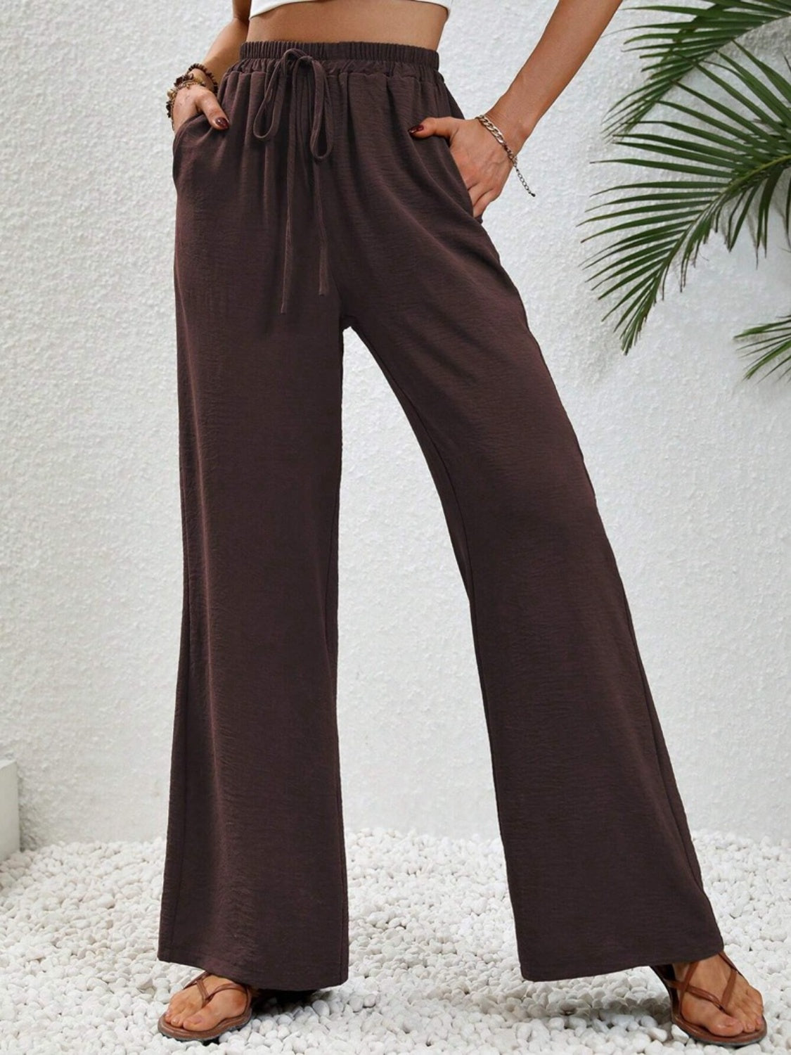 Fashion Sava | Wide Leg Drawstring Pants | Effortless Comfort