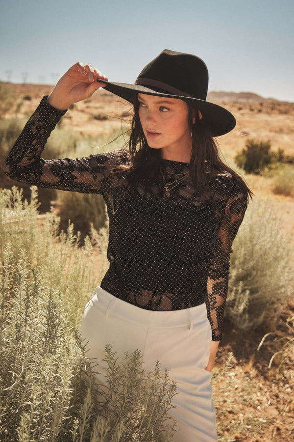 Fashion Sava | Lace Mesh Bodysuit | Elegant Evening Wear