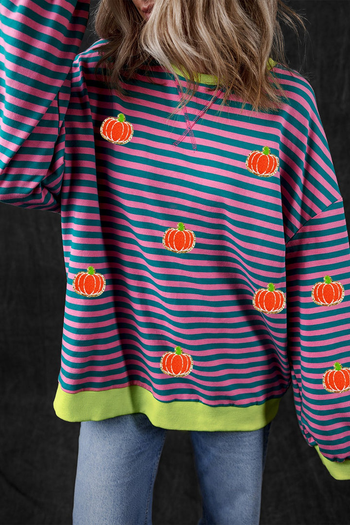 Fashion Sava | Striped Sweatshirt | Cozy Long Sleeve Design