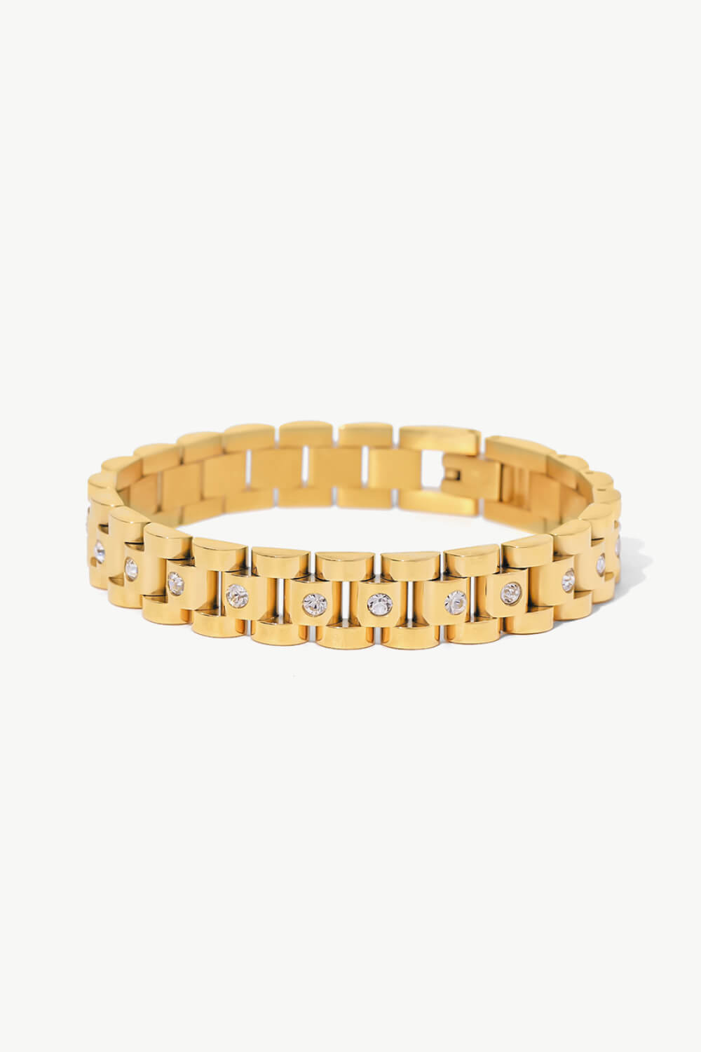 Fashion Sava | Zircon Bracelet | 18K Gold-Plated Elegance