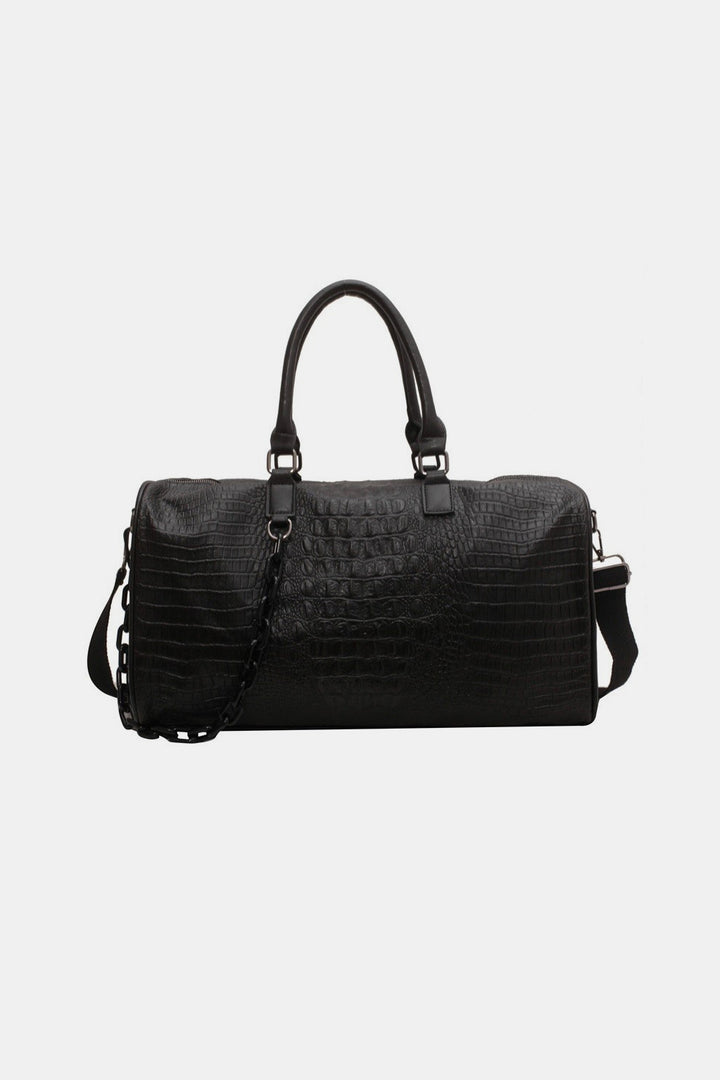 Fashion Sava | Weekender Duffle Bag | PU Leather Travel Essential