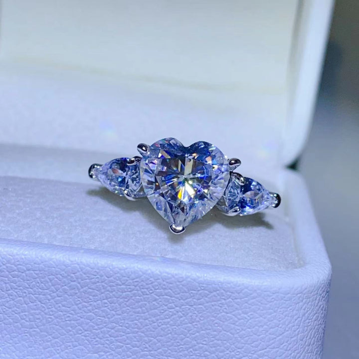 Fashion Sava | Moissanite Ring | 925 Sterling Silver Elegance
