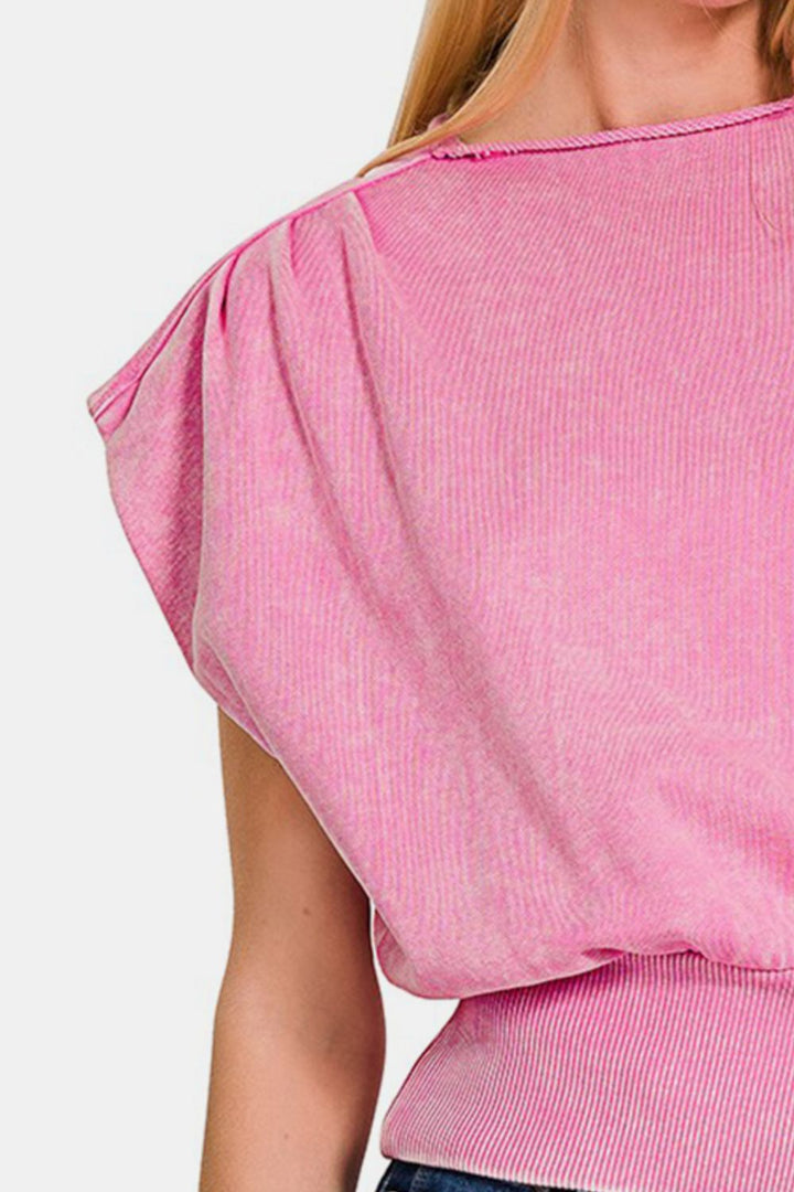 Fashion Sava | Dolman Sleeve Top | Versatile Boat Neck Design