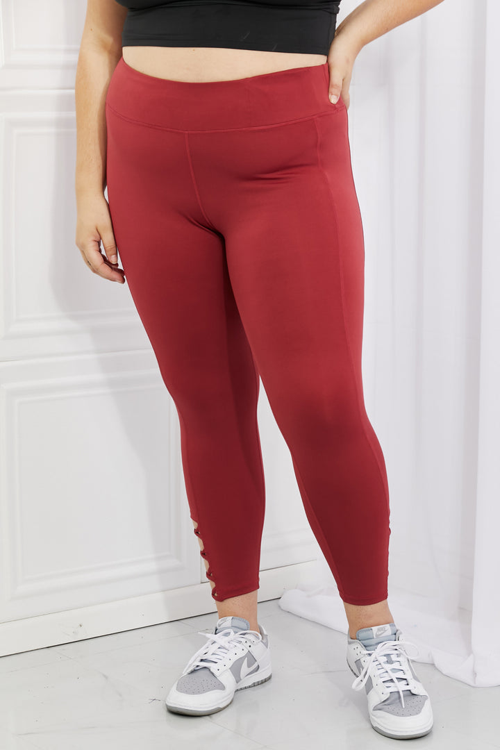 Fashion Sava | Ankle Cutout Leggings | Active Wear Essential