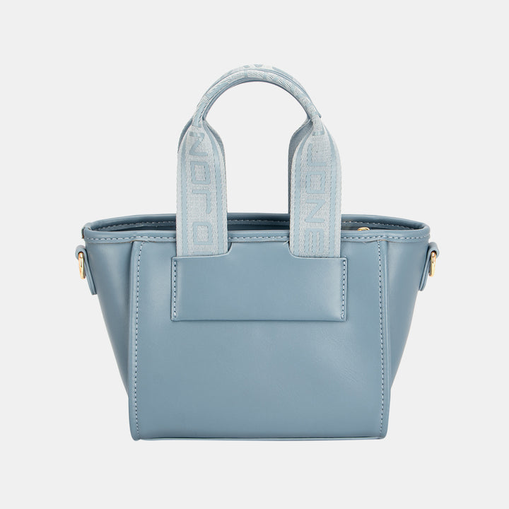 Fashion Sava | Small Handbag | Embossed Pattern Handles