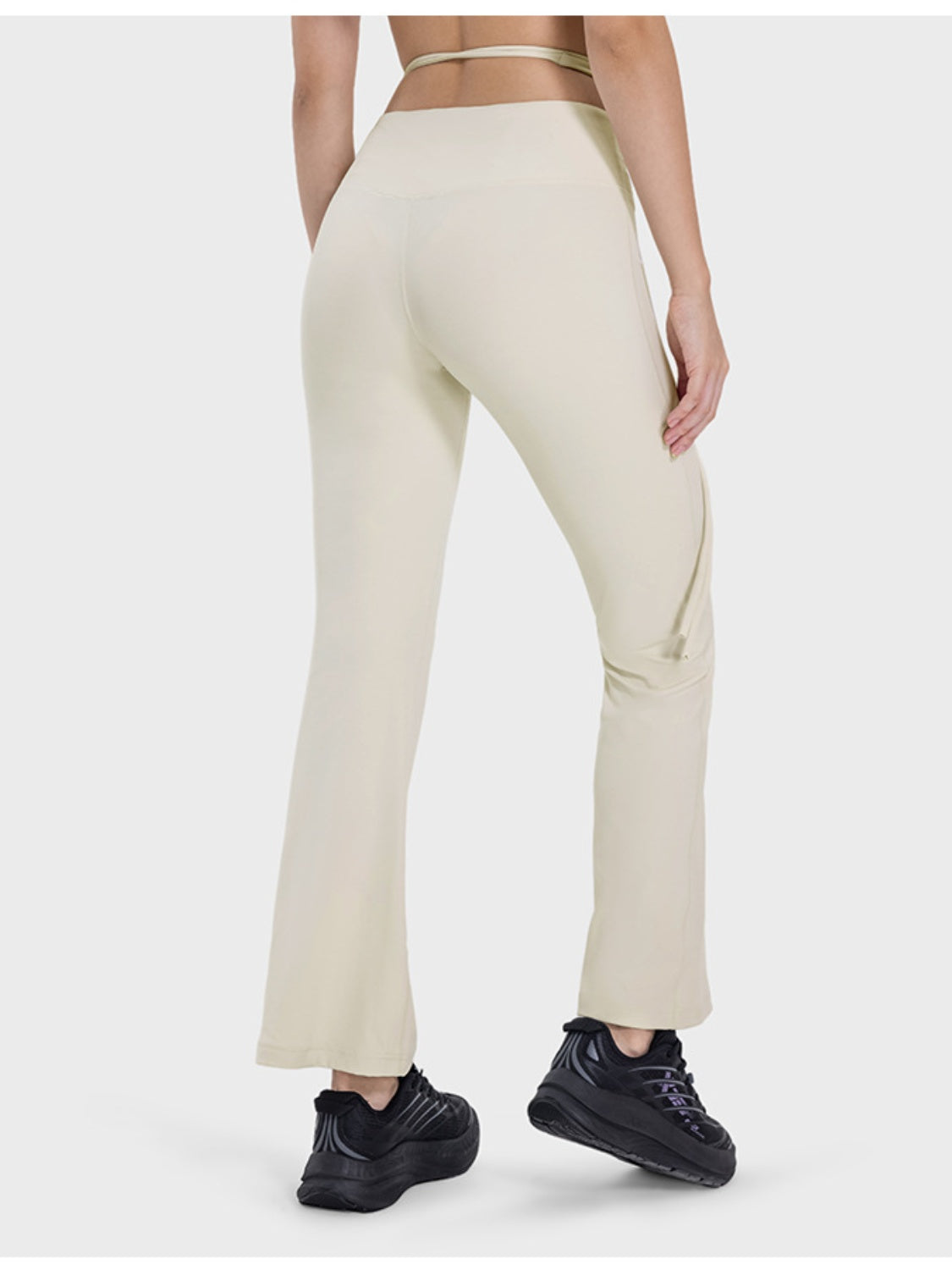 Pantalon de sport taille mi-haute noué Millennia