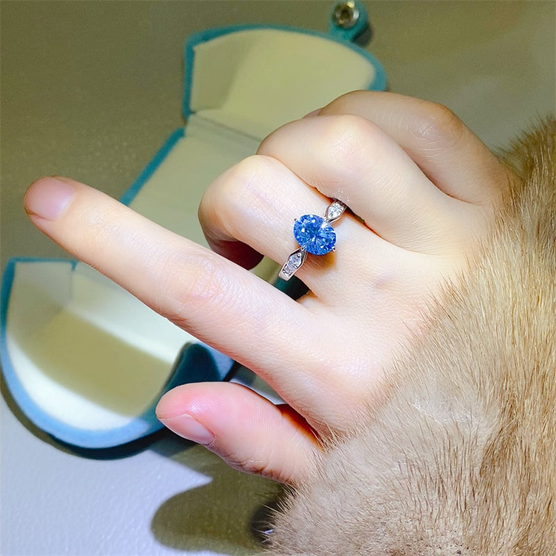 Fashion Sava | Moissanite Ring | Elegant 925 Sterling Silver