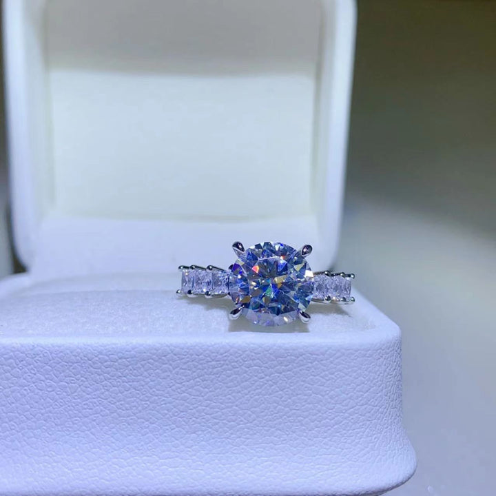 Fashion Sava | Moissanite Ring | 925 Sterling Silver Elegance