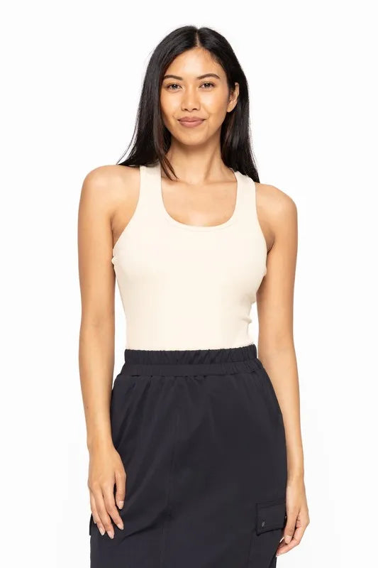 Fashion Sava | Slim Fit Scoop Neck Tank | Versatile Layering Piece