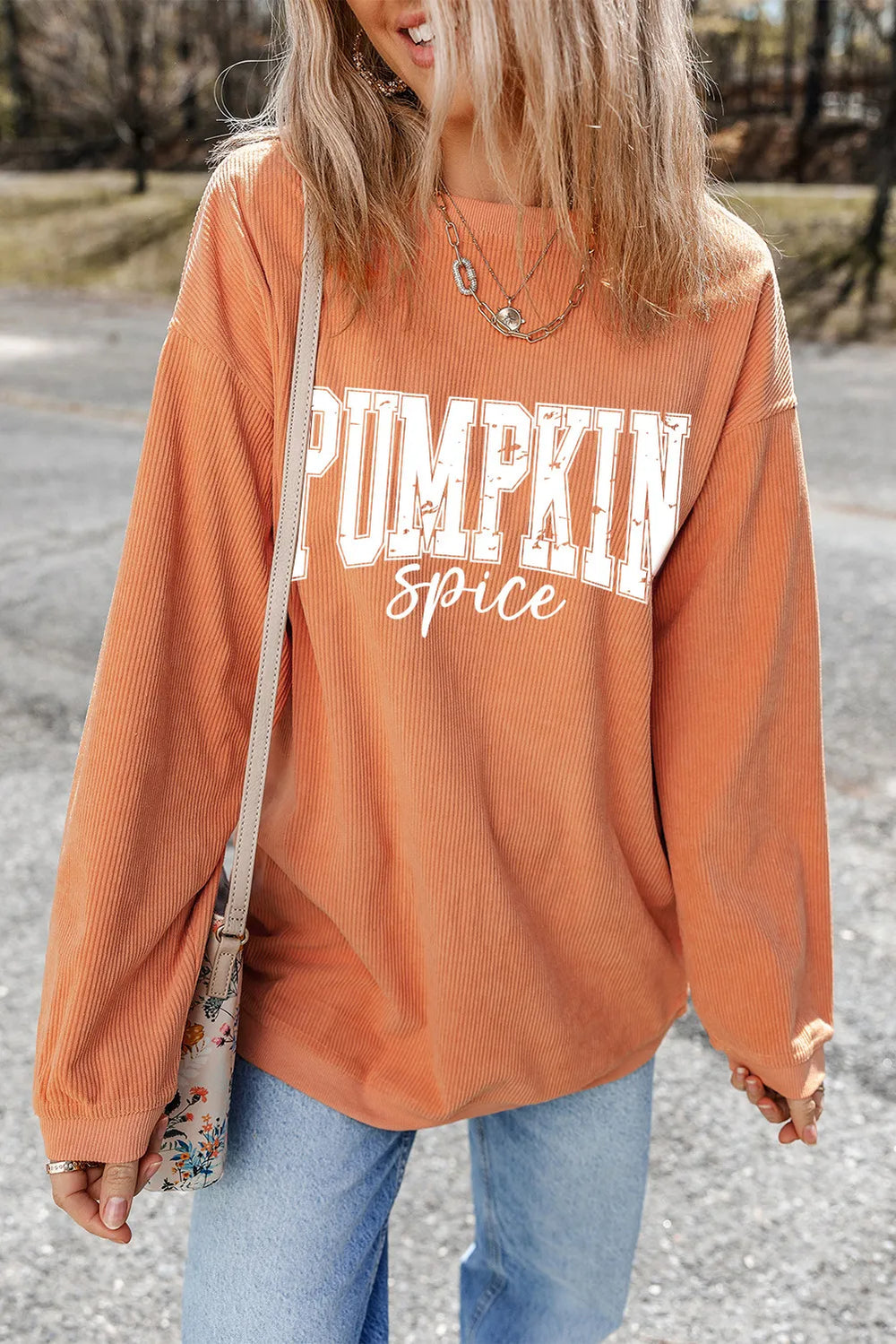 Fashion Sava | Letter Graphic Sweatshirt | Cozy Long Sleeve Style