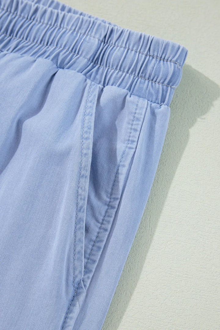 Fashion Sava | Wide Leg Jeans | Plus Size Drawstring Comfort
