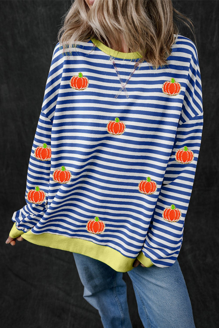 Fashion Sava | Striped Sweatshirt | Cozy Long Sleeve Design