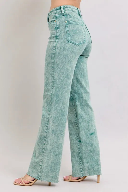 Fashion Sava | High Waist Dad Jean | Raw Hem Plus Size Jeans