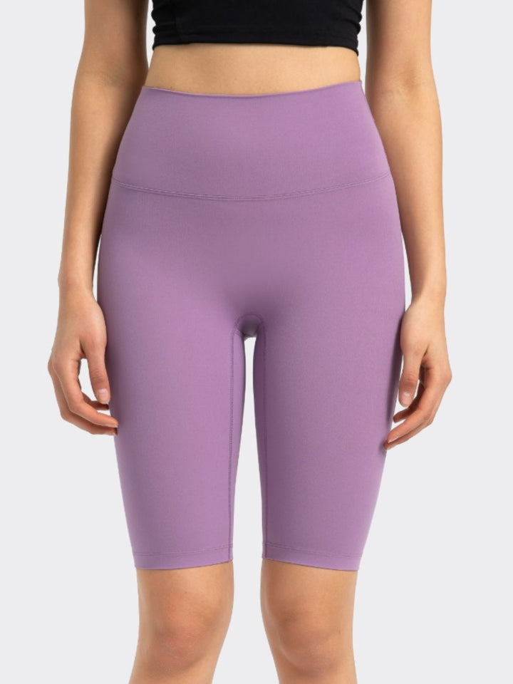 Fashion Sava | Active Shorts | High Rise Wide Waistband