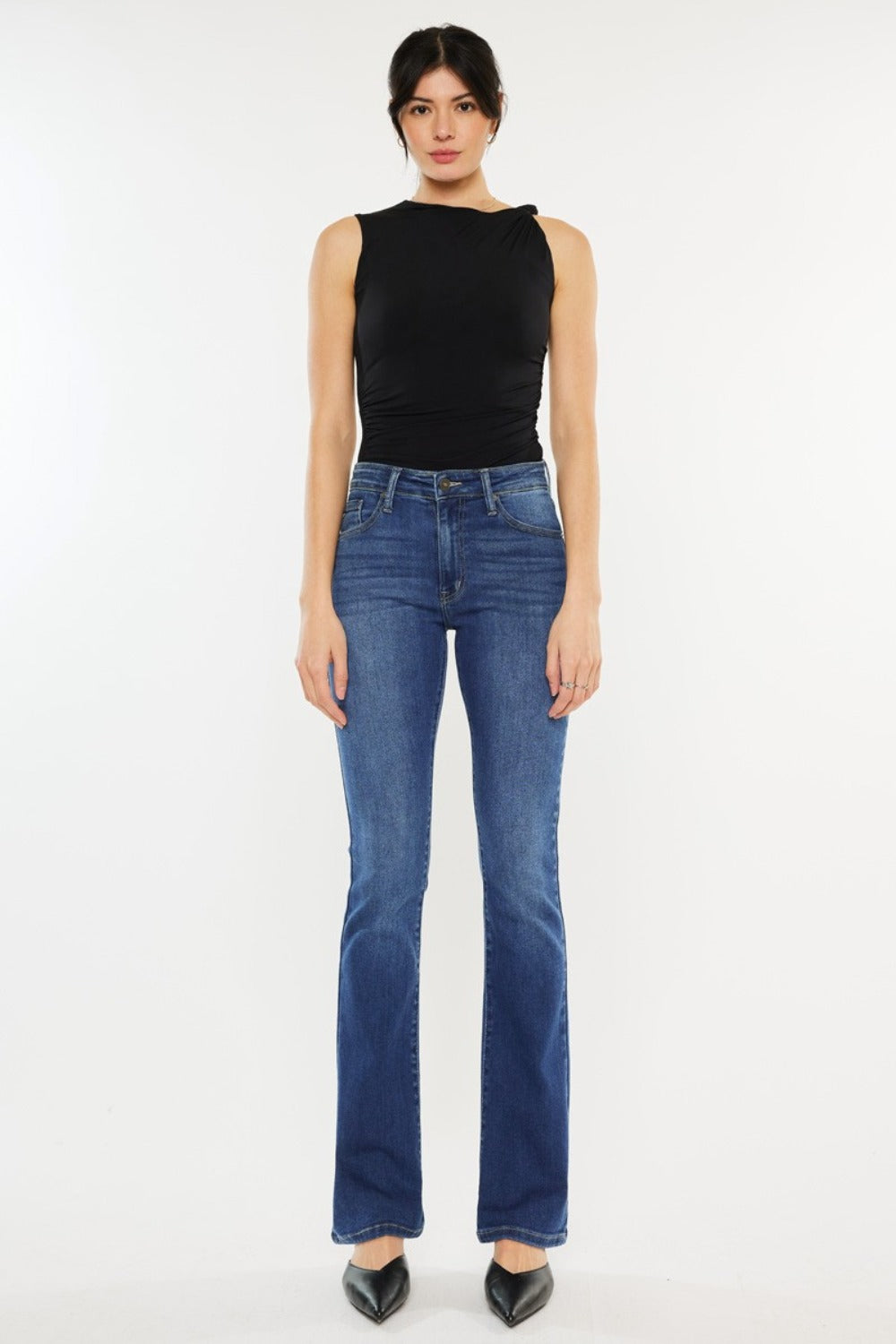 Kancan High Rise Slim Bootcut Jeans