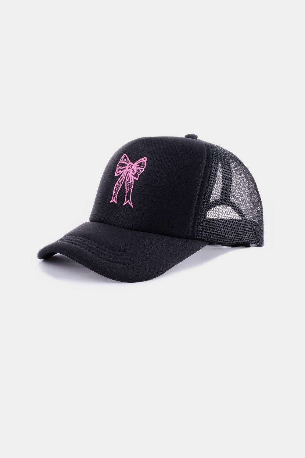 Fashion Sava | Trucker Hat | Ribbon Bow Embroidery