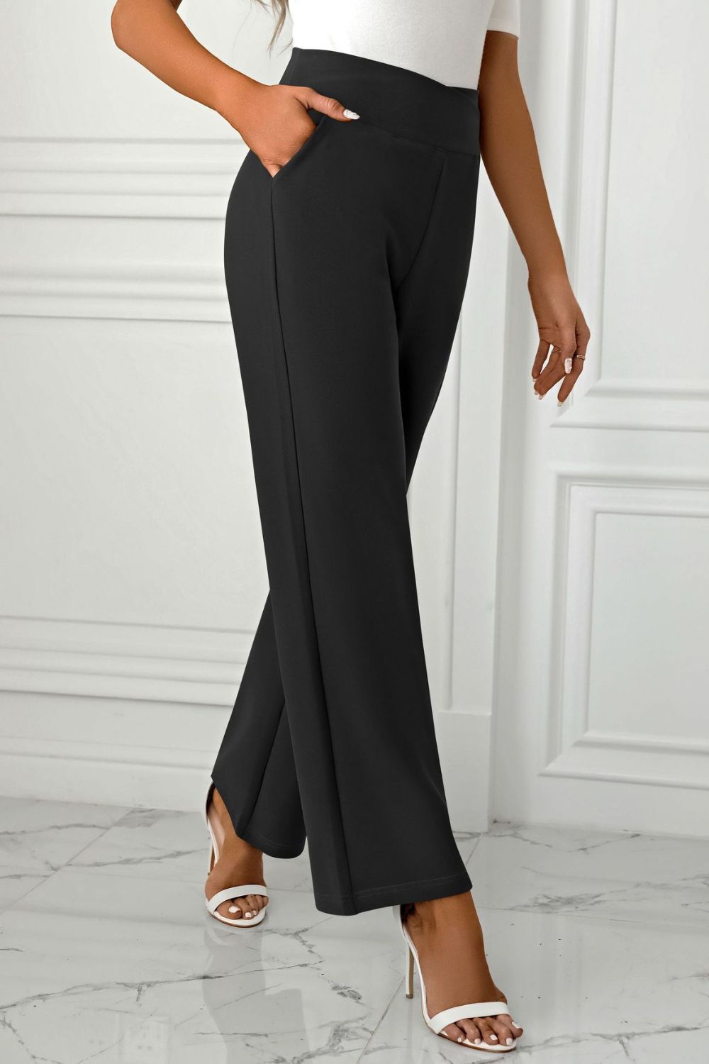 Fashion Sava | High Waist Pants | Convenient Pockets