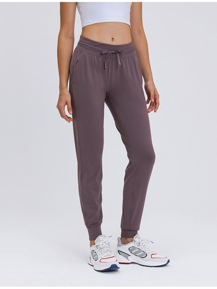 Fashion Sava | Tied Joggers | Double Take with Pockets
