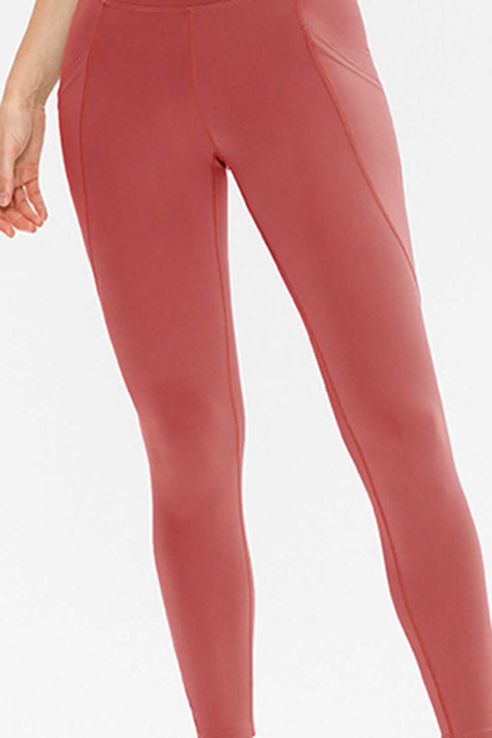 Leggings longs et actifs coupe slim avec poches