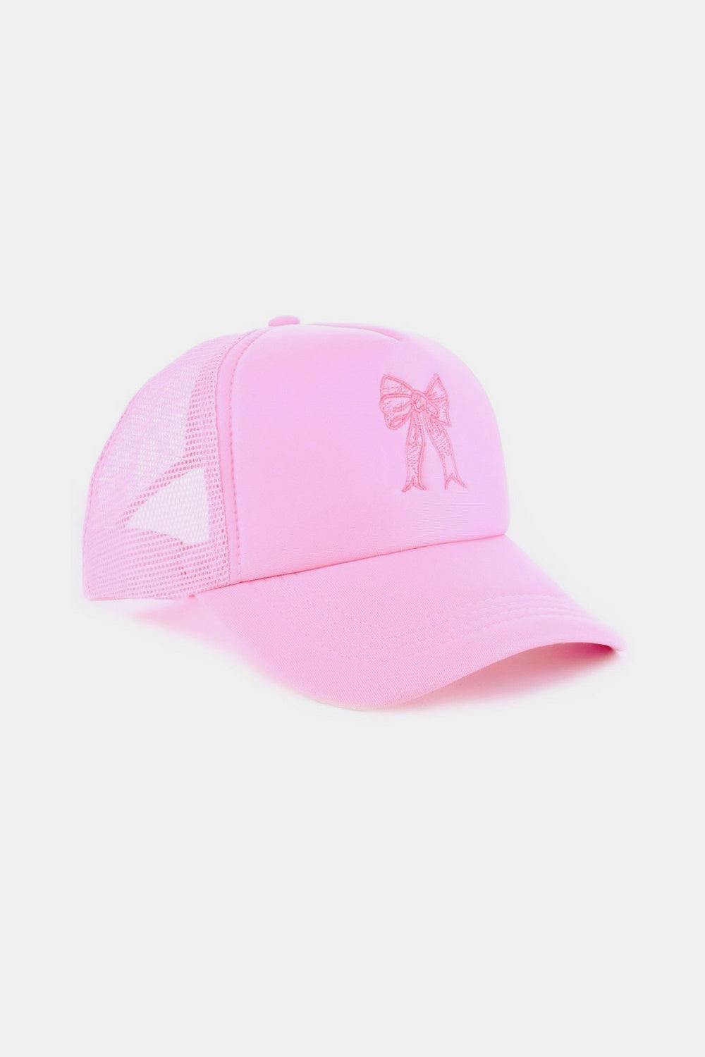 Fashion Sava | Trucker Hat | Ribbon Bow Embroidery
