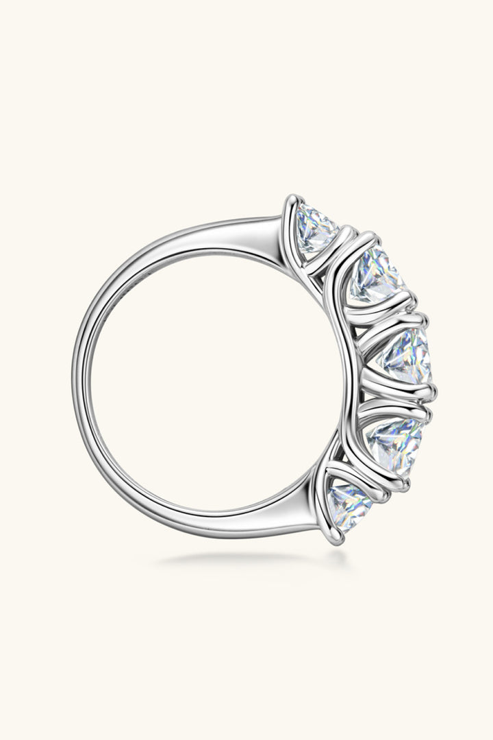 Fashion Sava | Moissanite Ring | 925 Sterling Silver Elegance