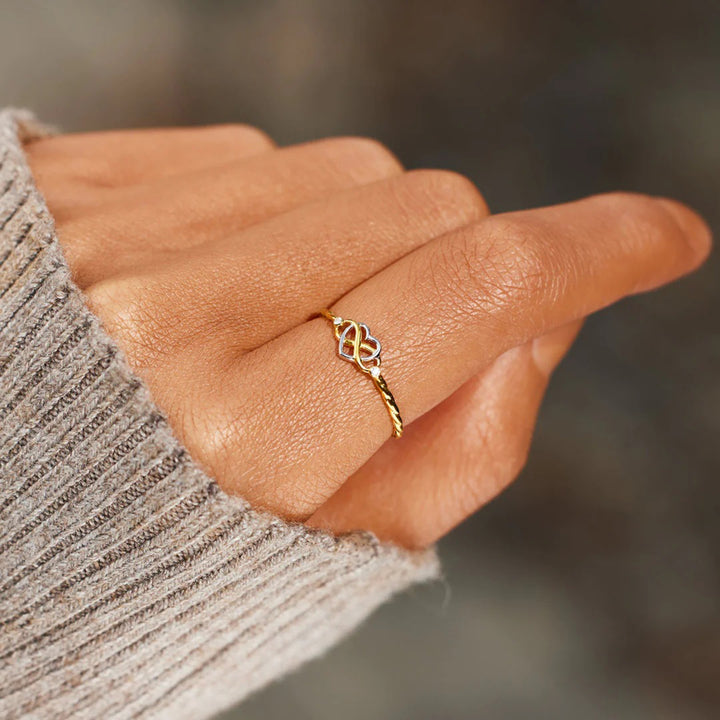 Fashion Sava | Heart Sterling Silver Ring | Elegant Everyday Wear