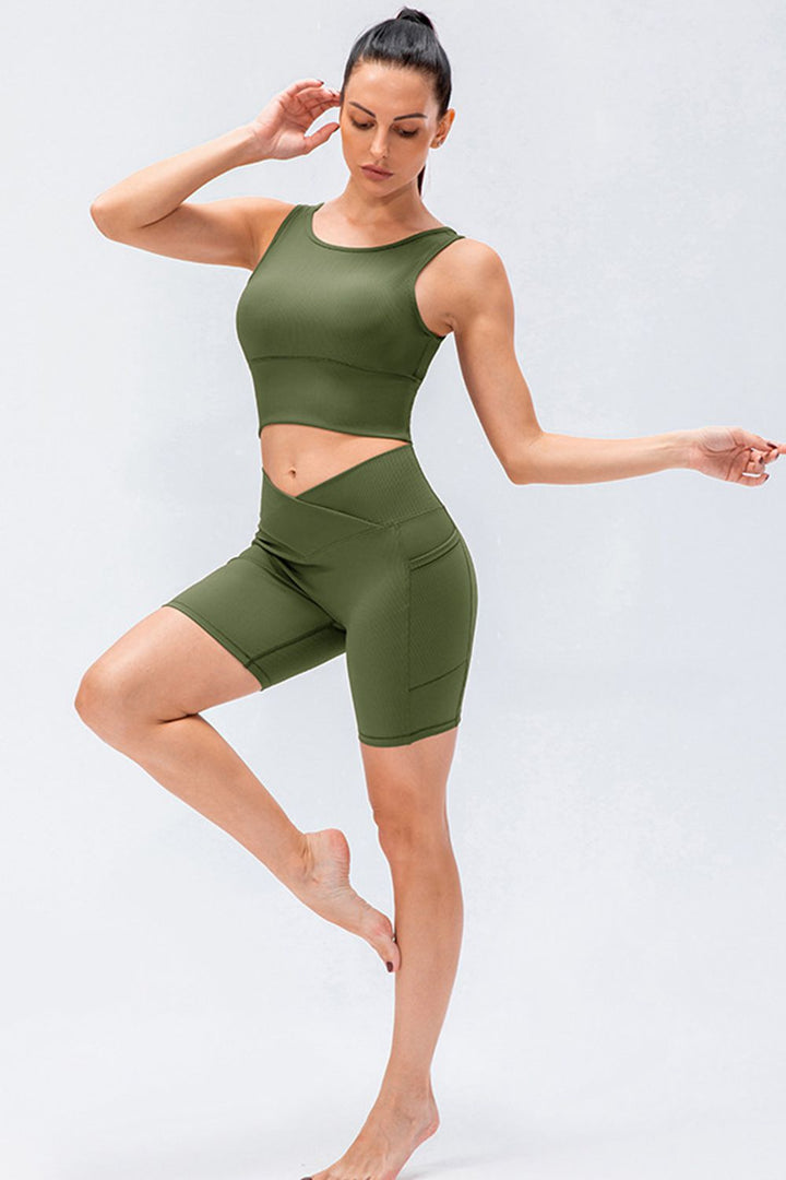 Fashion Sava | Slim Fit Sports Shorts | V-Waistband Design
